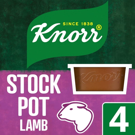 Knorr Lamb Stock Pot 4x28g, Imported from Britain