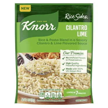 Knorr No Artificial Flavors Cilantro Lime Rice Sides, 5.5 oz Regular Pouch