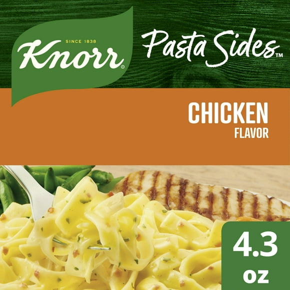 Knorr No Artificial Flavors Creamy Chicken Fettuccine Pasta Sides Ready Meals, 4.3 oz