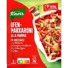 Knorr Ofen-Makkaroni Alla Mamma- 48g (Oven Macaroni)