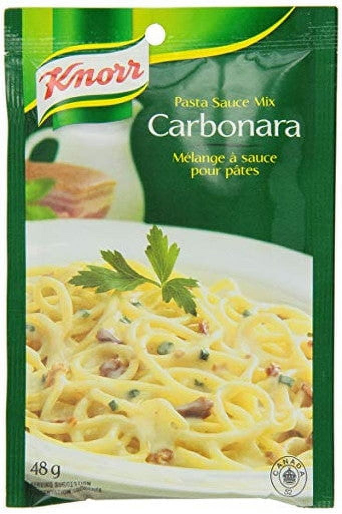 Knorr Pasta Sauce Mix, Carbonara, 48 Grams/1.7 Ounces {Imported from