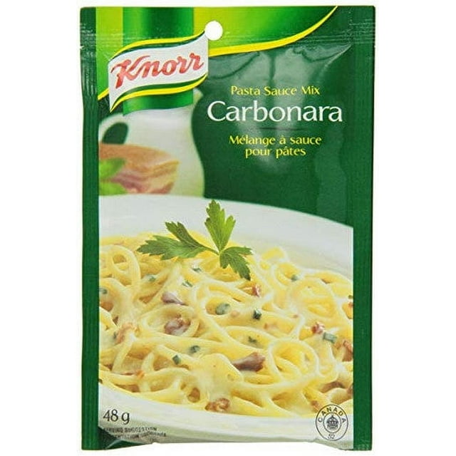 Knorr Pasta Sauce Mix, Carbonara, 48 Grams/1.7 Ounces {Imported from