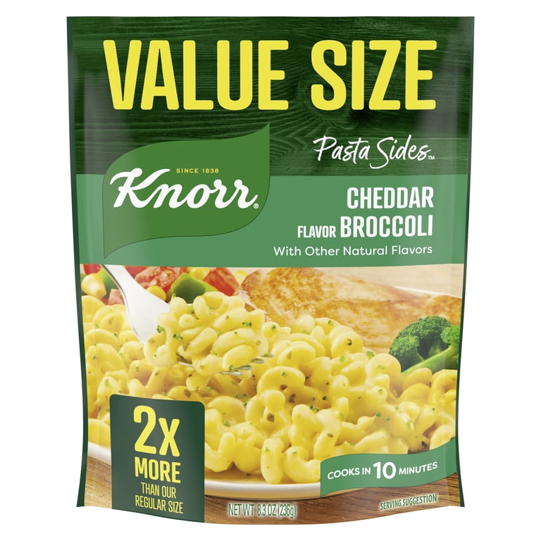 CORTIS ゴンホ GREENGREEN Walmart USトレカ Knorr Pasta Sides Cheddar Broccoli Family Size, 8.3 oz Pouch