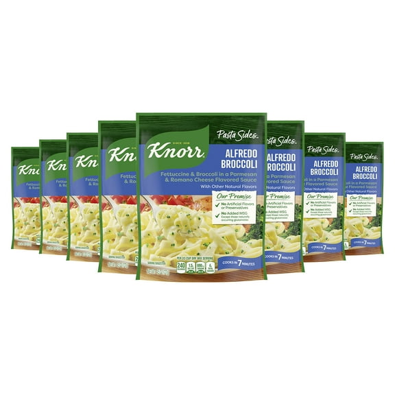 Knorr Pasta Sides Dish, Alfredo Broccoli, KKS14.5 Ounce, (Pack of 8)