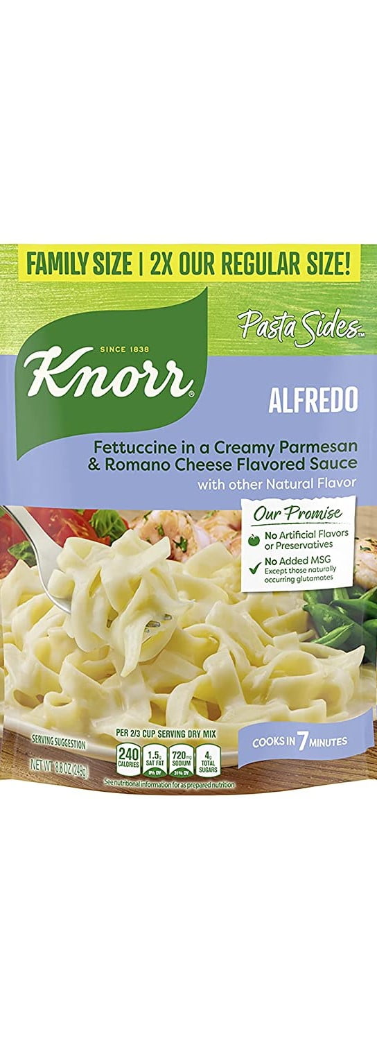 Knorr Pasta Sides For a Delicious Easy Pasta Meal Fettuccine Alfredo