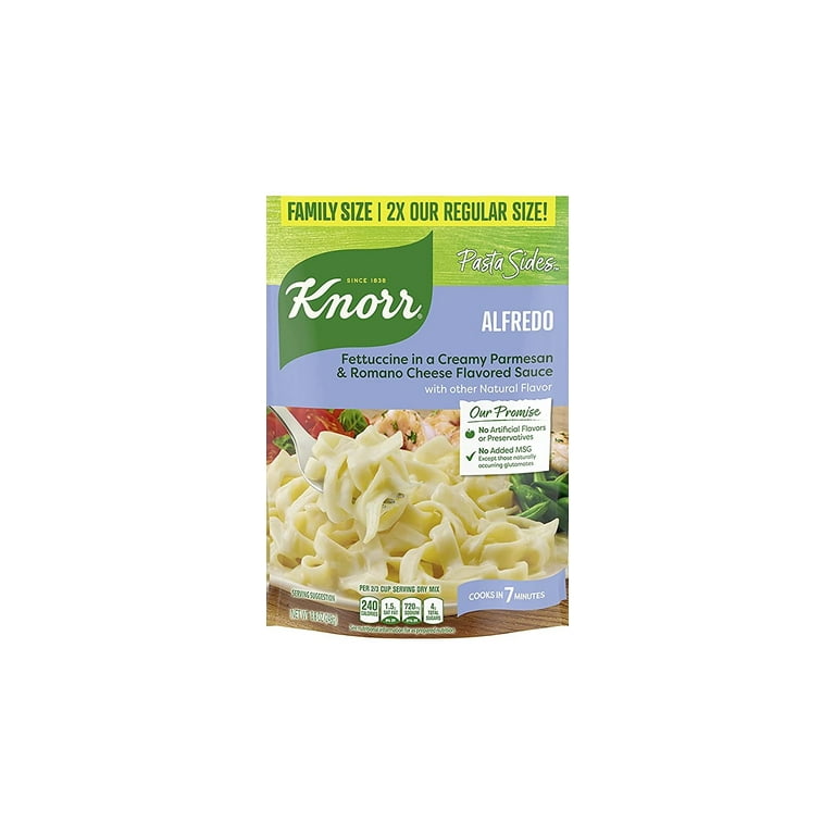 Knorr Pasta Sides Chicken Flavor Fettuccine Family Size