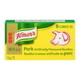 thumbnail image 1 of Knorr Pork Artificially Flavoured Bouillon Cubes, 72g/2.5 oz, 1 of 4