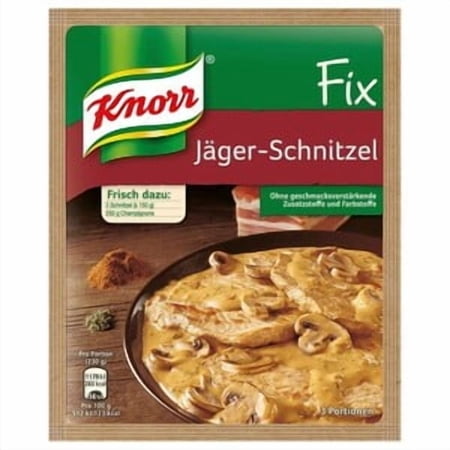 Knorr Pork Schnitzel -3 portions-Made in Germany