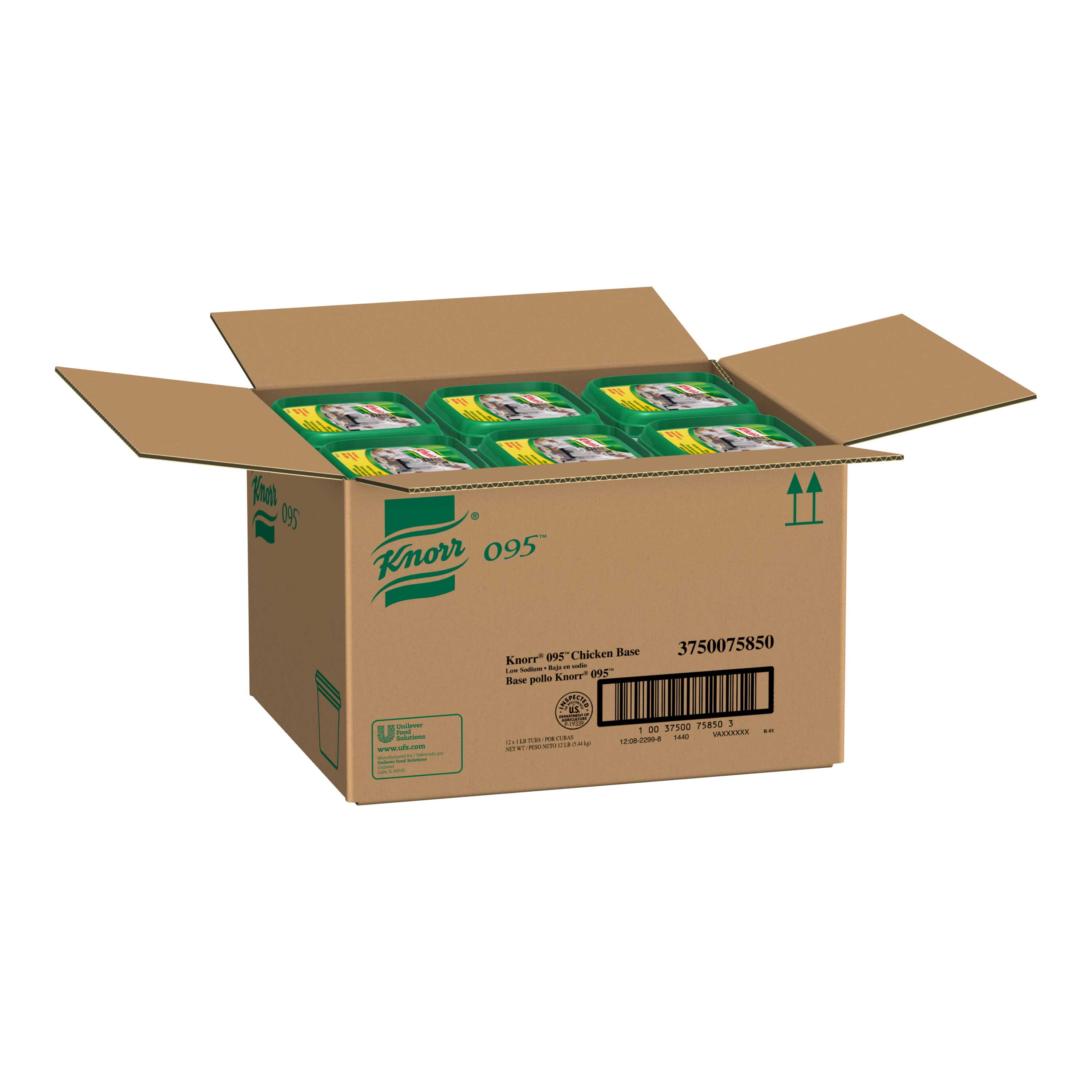 Knorr Low Sodium Chicken Base, 1 Pound, 12 per Case - Walmart.com