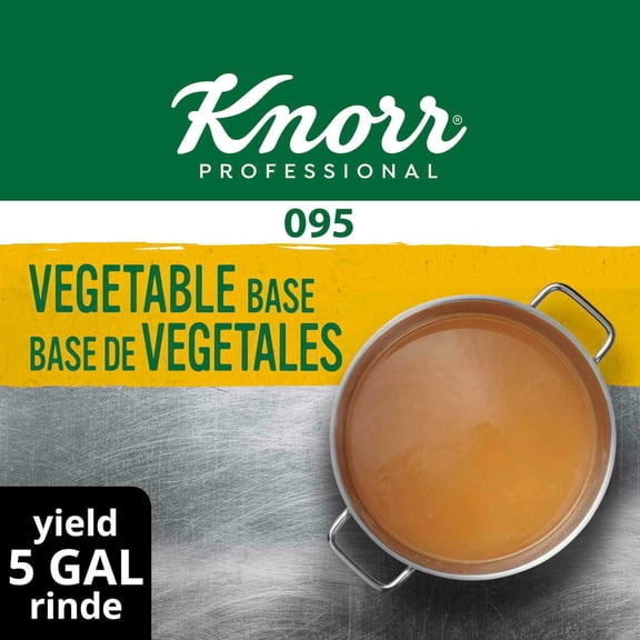 Knorr Professional 095 Low Sodium Vegetable Stock Base, 1 Pound -- 12 per case