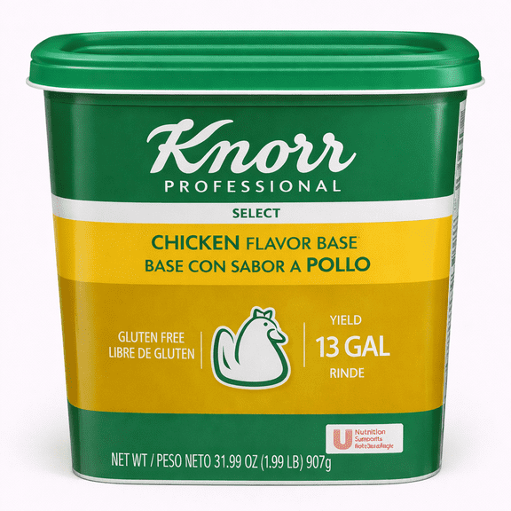 Knorr Professional Select Chicken Flavor Base, Concentrated Soup & Seasoning Base, 31.99 oz