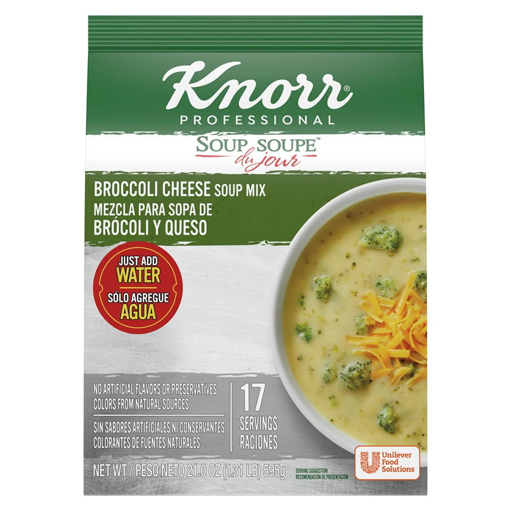 Knorr Professional Soup Du Jour Broccoli Cheese Soup Mix Vegetarian