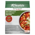 thumbnail image 1 of Knorr Professional Soup du Jour Minestrone Soup Mix Vegetarian, 0g Trans Fat per Serving, Just Add Water, 14.9 oz, Pack of 4, 1 of 1