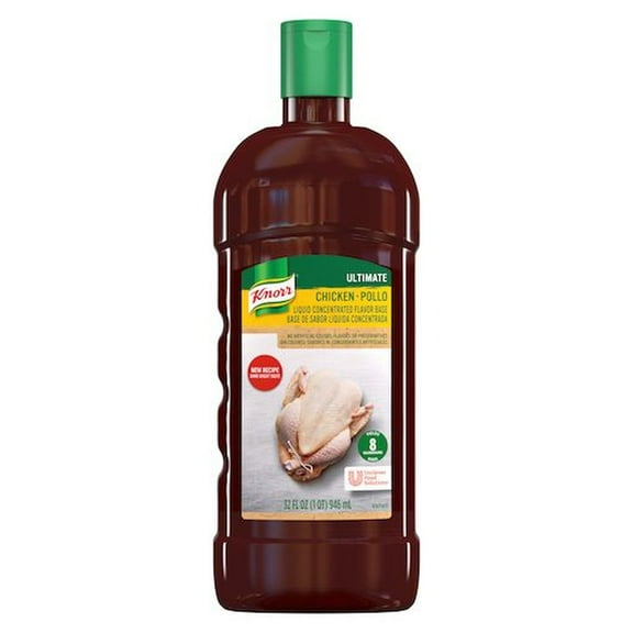 Knorr Professional Ultimate Chicken Liquid Concentrated Stock Base, 32 Ounce -- 4 per Case.