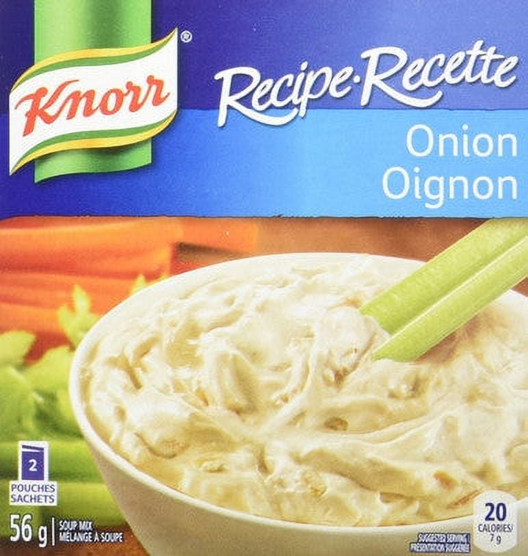 Knorr Recipe Onion Soup Mix 2 Pouches56g/2oz. (Imported from Canada