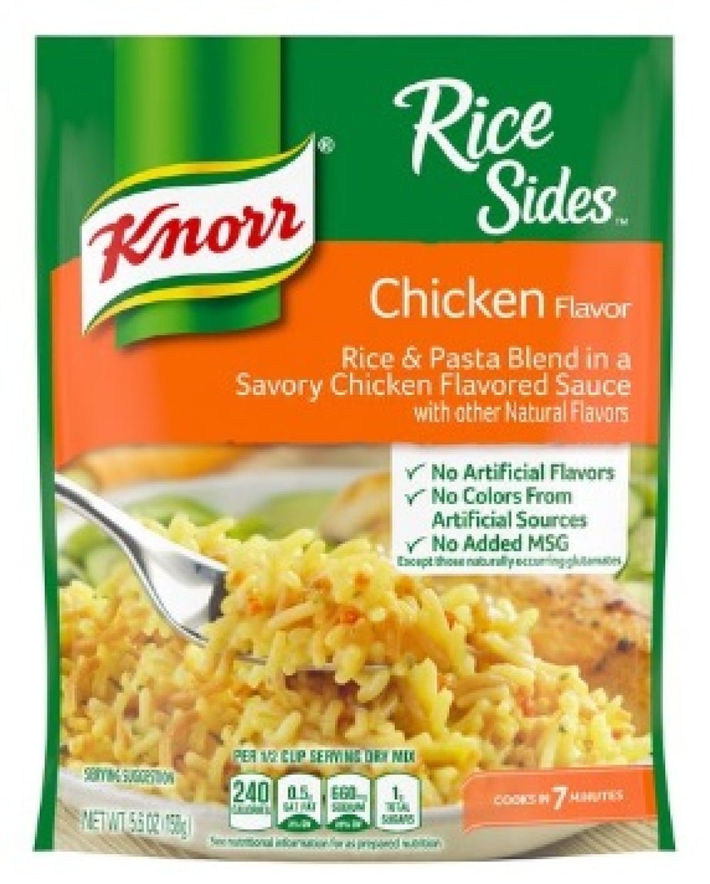 Knorr Rice Sides, Chicken, 5.6oz (Pack of 20)
