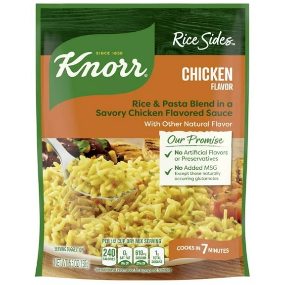 Knorr Rice Sides, Chicken, 5.6oz (Pack of 8)