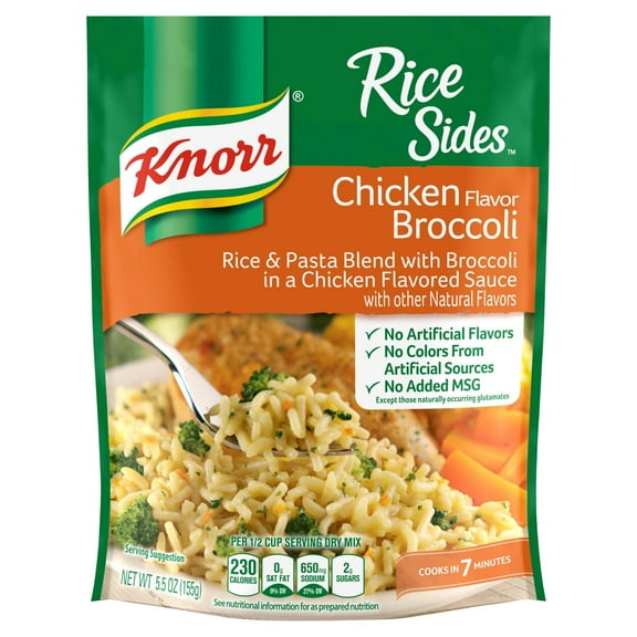Knorr Rice Sides Rice Chicken Broccoli Pouch