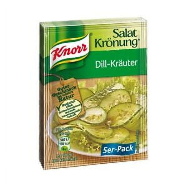 Knorr Salat Kroenung DILL KRAUTER SALAD Dressing5 SACHETS