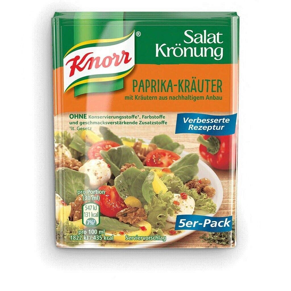 Knorr Salat Kroenung Paprika Herb Salad Dressing PaprikaKraeuter (5