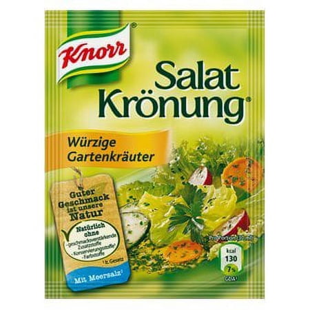 Knorr Salatkrönung Würzige Gartenkräuter (Aromatic Garden Herbals) (5 Pc.) 3 Packs