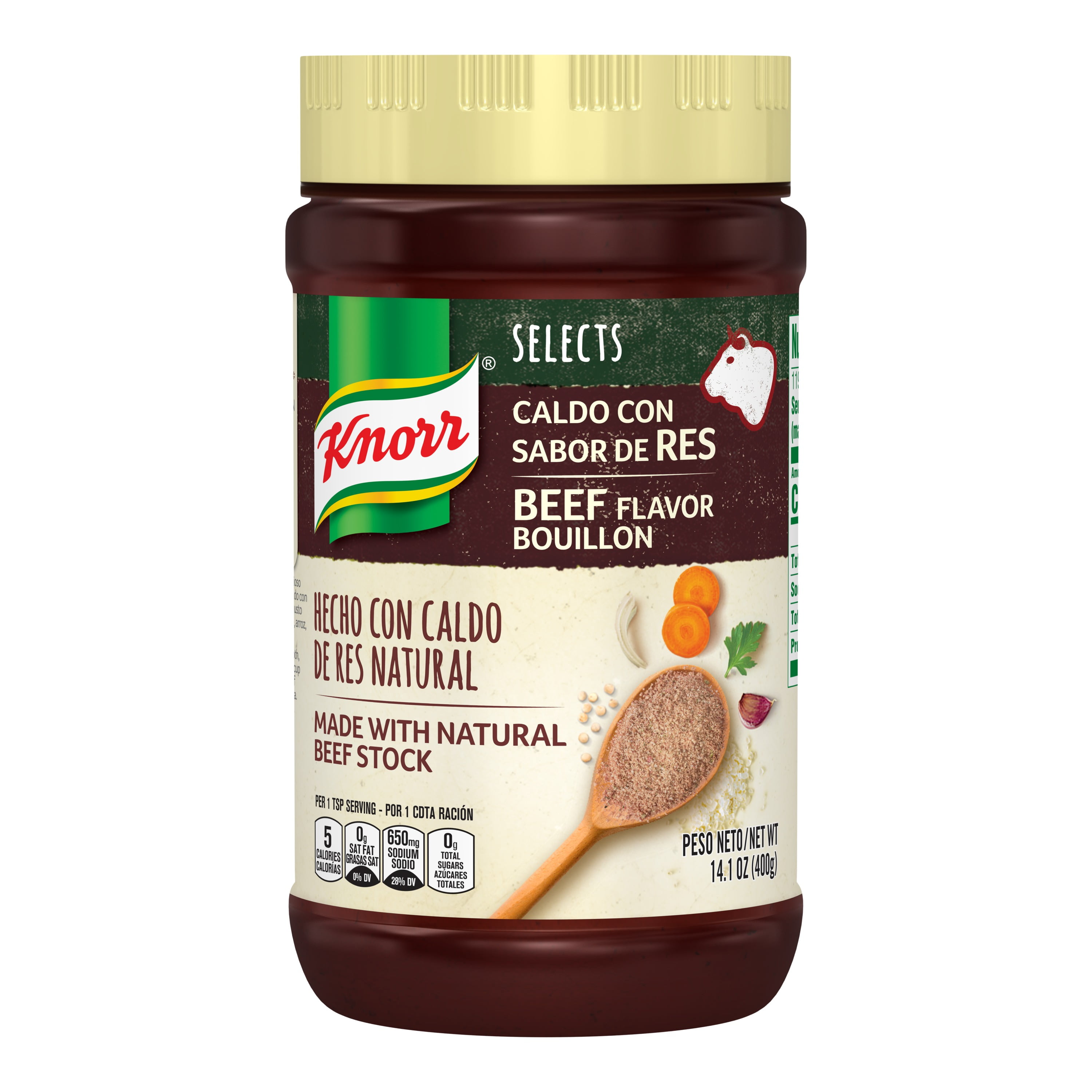 Knorr Selects Granulated Beef Flavor Bouillon ShelfStable/Ambient, 14.