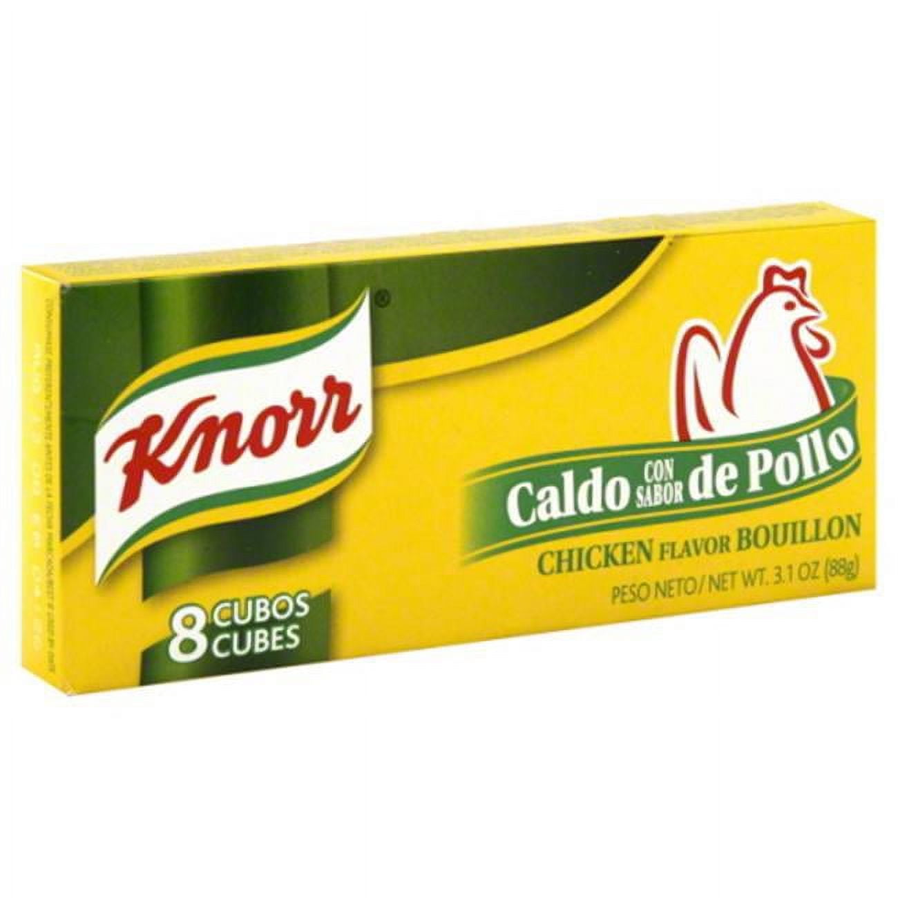 Knorr Chicken Cube Bouillon, 8 ct / 3.1 oz - Kroger