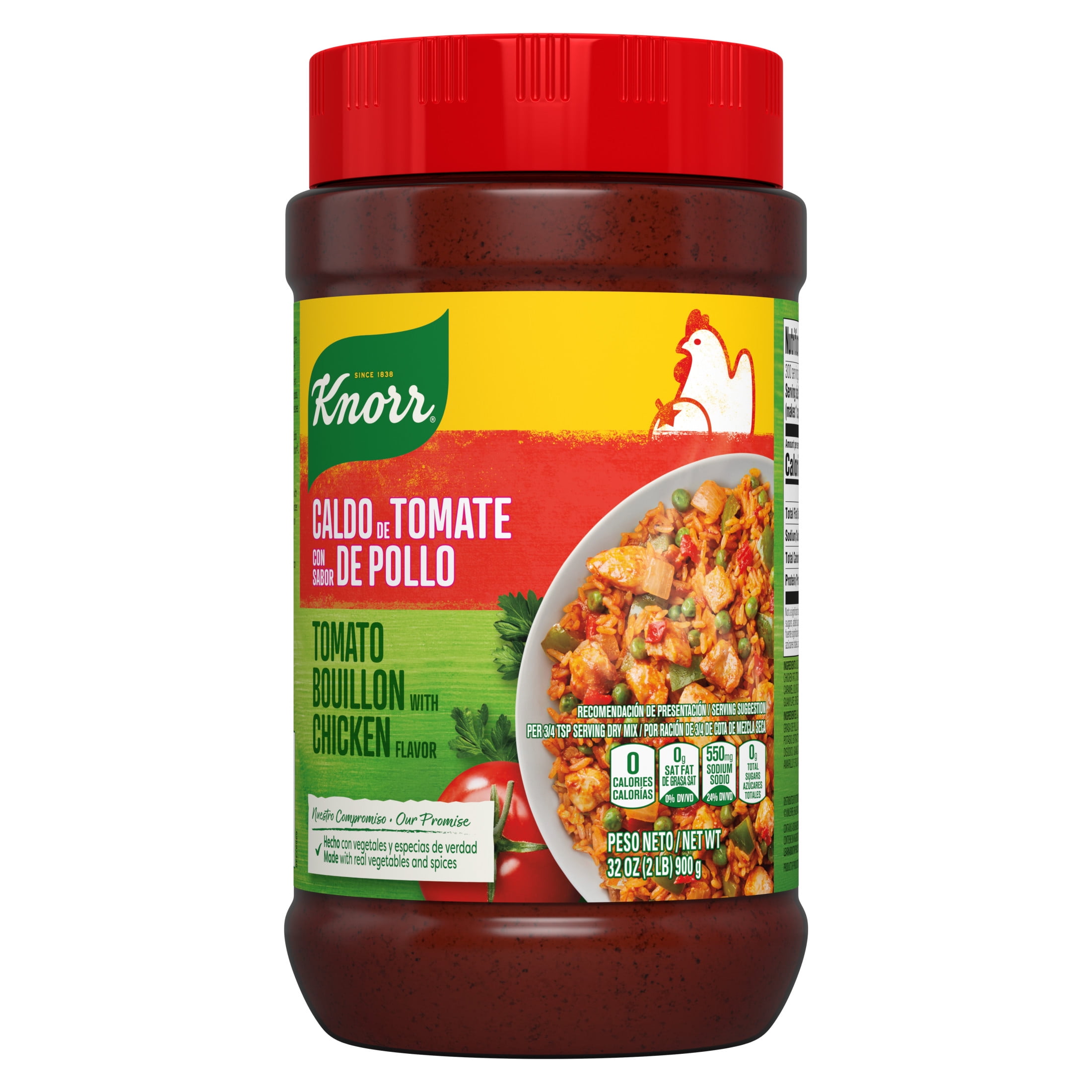 Knorr ShelfStable Granulated Tomato Chicken Bouillon, 32 oz