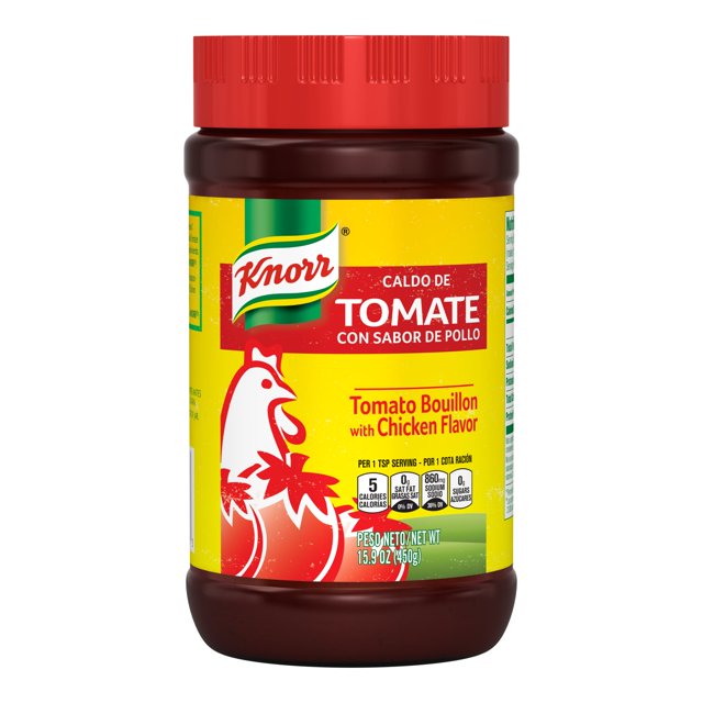 Knorr Shelf Stable Paste Tomato and Chicken Bouillon, 15.9 oz Jar