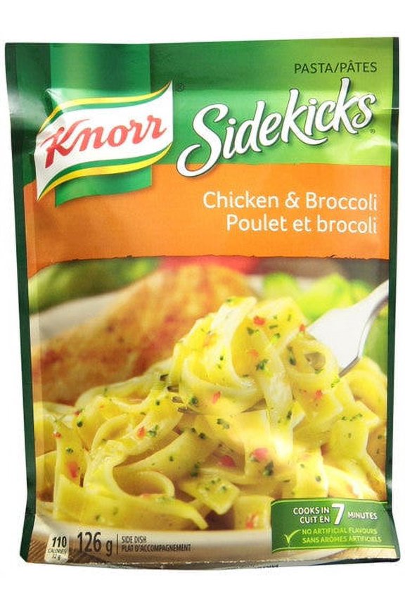 Sidekicks, Chicken Broccoli Pasta Side Dish, 126g/5oz.,8ct
