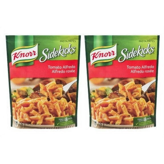 Knorr Sidekicks Tomato Alfredo Pasta Side Dish, 150g/5.2oz, 2-Pack