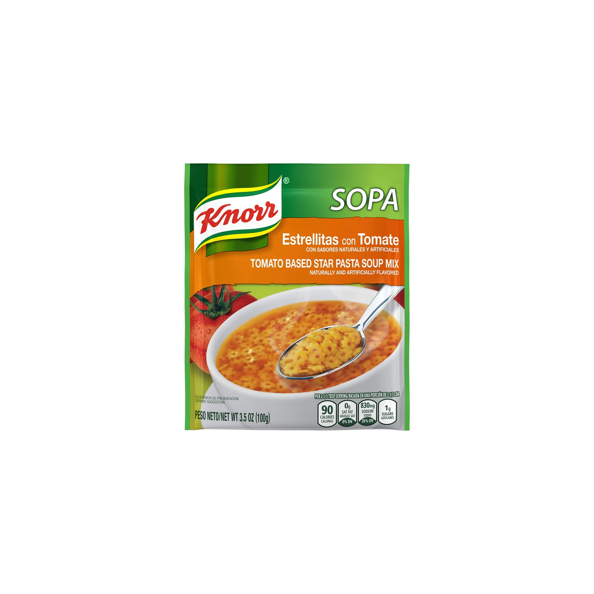 Knorr Sopa Pasta Soup Mix 3.5 oz (Pack of 4)