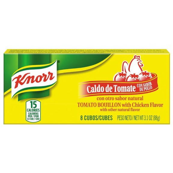 Knorr, Tomato Bouillon, With Chicken Flavor (Pack of 48)