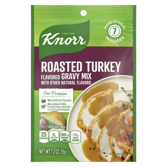 (Pack Of 24) Knorr Mix Gravy Roasted Turkey 1.2 Oz