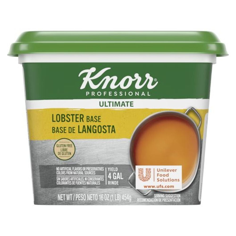 Knorr Ultimate Gluten Free Low Sodium Lobster Base, 1 Pound 6 per