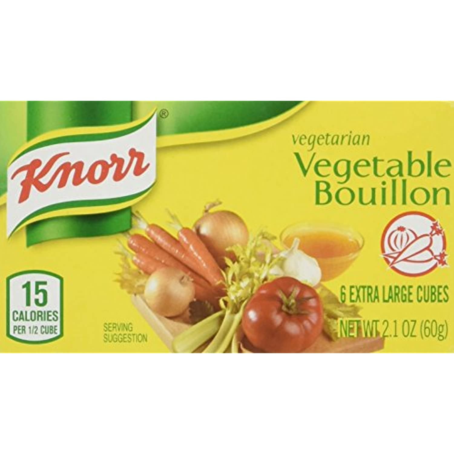 Knorr Vegetable Bouillon Cubes, Pack Of 12