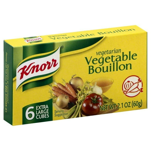 Knorr Vegetarian Vegetable Bouillon, 2.1 Ounce (Pack of 24)