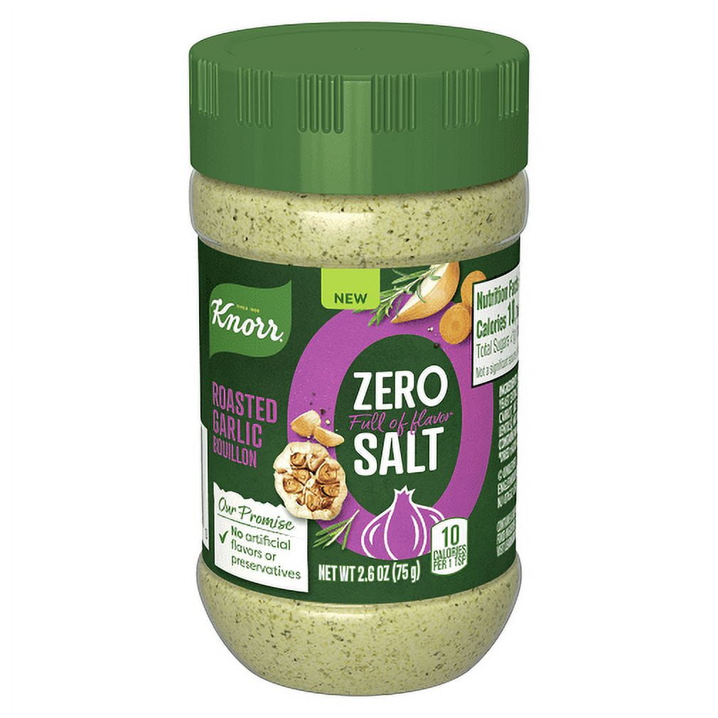 Knorr Zero Salt Roasted Garlic Bouillon