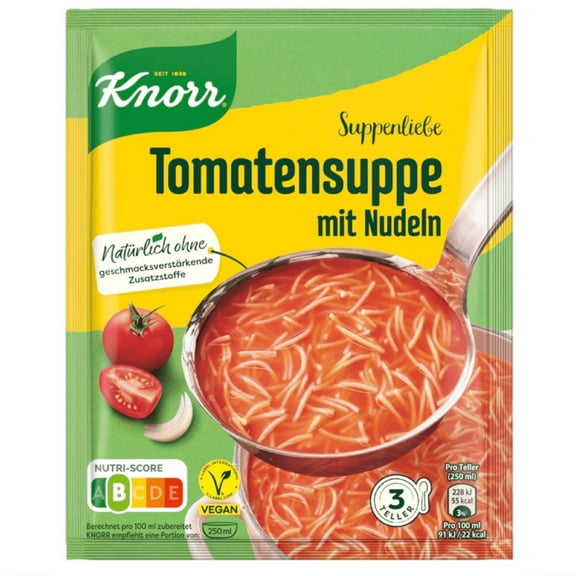 Knorr Suppenliebe Tomato Soup w/ Noodles