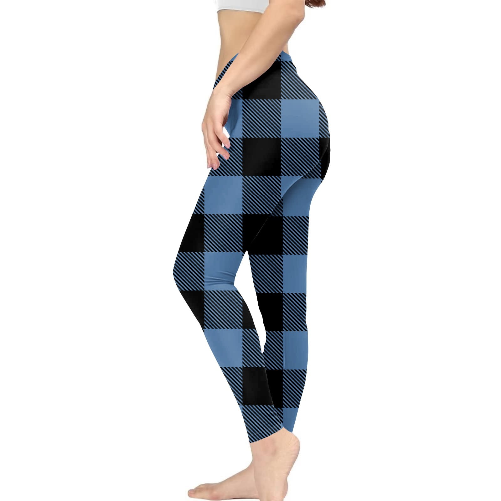 Women's High Waisted Seamless Leggings - Tummy Control, Soft Workout & Yoga Pants - View #6