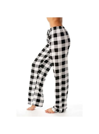Womens Buffalo Plaid Pajama Pants