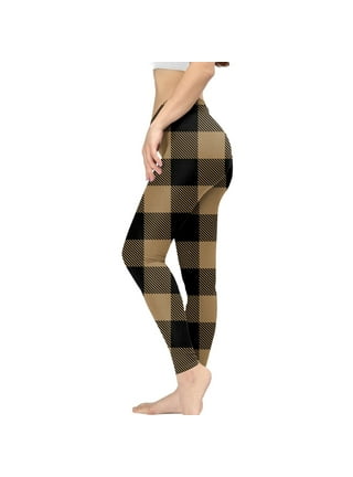 Touched By Nature Womens Organic Cotton Leggings, Buffalo Plaid Women, Small  : Target