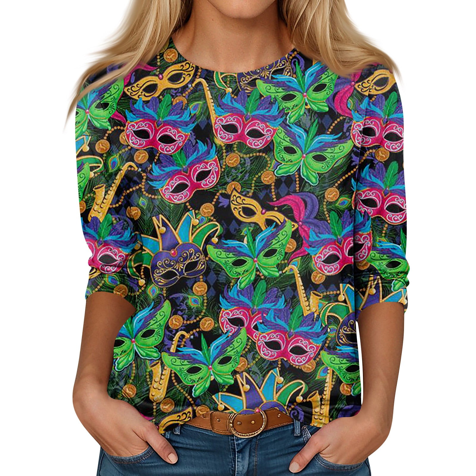 boutique mardi gras tops