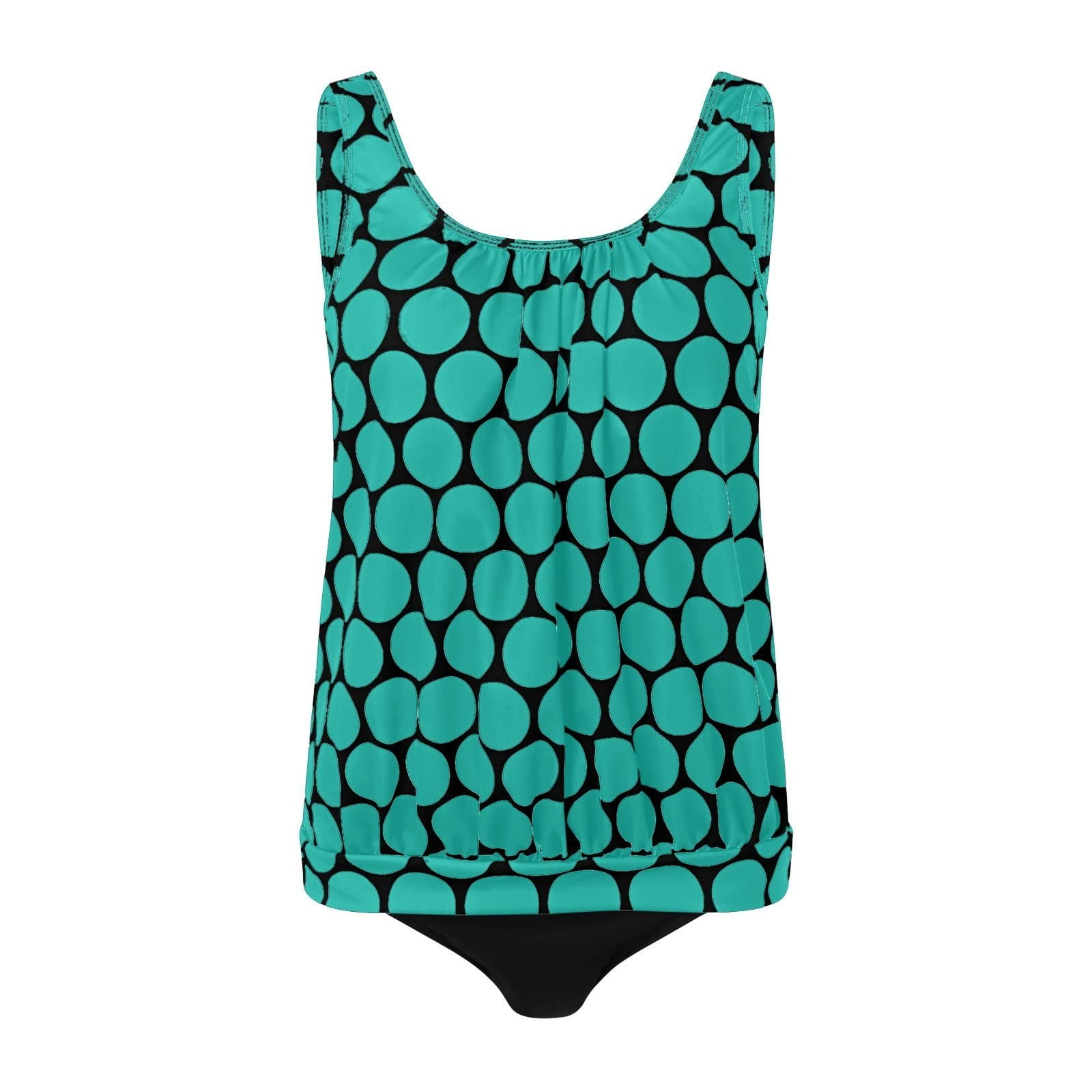 Knosfe Women's Tankini Swimsuit Sexy Two Piece 2024 High Waisted Tank