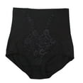thumbnail image 1 of Knosfe Womens Panties Briefs High Waisted Shapewear Solid Tummy Control Womens Plus Size Underwear Black 2XL, 1 of 4