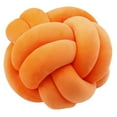 thumbnail image 1 of Knot Ball Pillow, Velvet Round Knotted Pillow Cushion Home Decorative, Knot Pillow for Home Sofa Couch Bedroom Living Room Decor, 1 of 2
