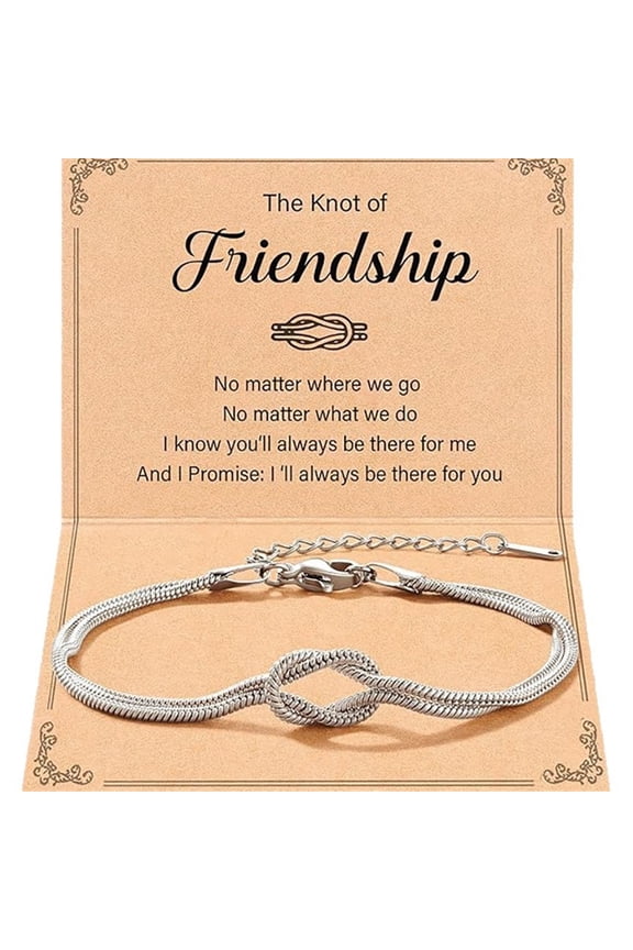 Knot Chain Bracelet Costume Accessory for Friends Lover Mother's Day Valentine's Day Daily Dressing