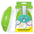 thumbnail image 1 of Knot Genie Detangling Hair Brush for Kids | Original Full Size | Perfect for Curly Hair, Gently Separate Tangles, Leaves Hair Smooth & Shiny | The Pain Free Knot Detangler (Lovely Locks Lime), 1 of 7