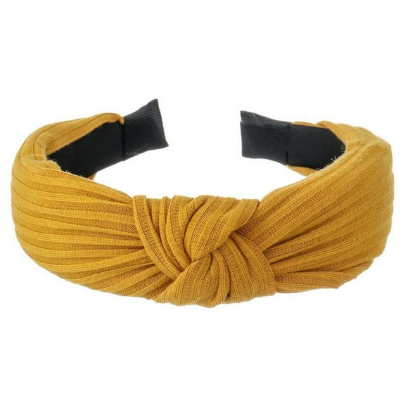 Knot Headbands for Women Girls, Knotted Headband Non Slip Fabric Headbands Knotted Wide Turban Hair Band Elastic Hair Accessories