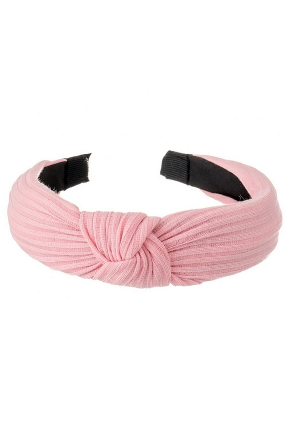 Knot Headbands for Women Girls, Knotted Headband Non Slip Fabric Headbands Knotted Wide Turban Hair Band Elastic Hair Accessories